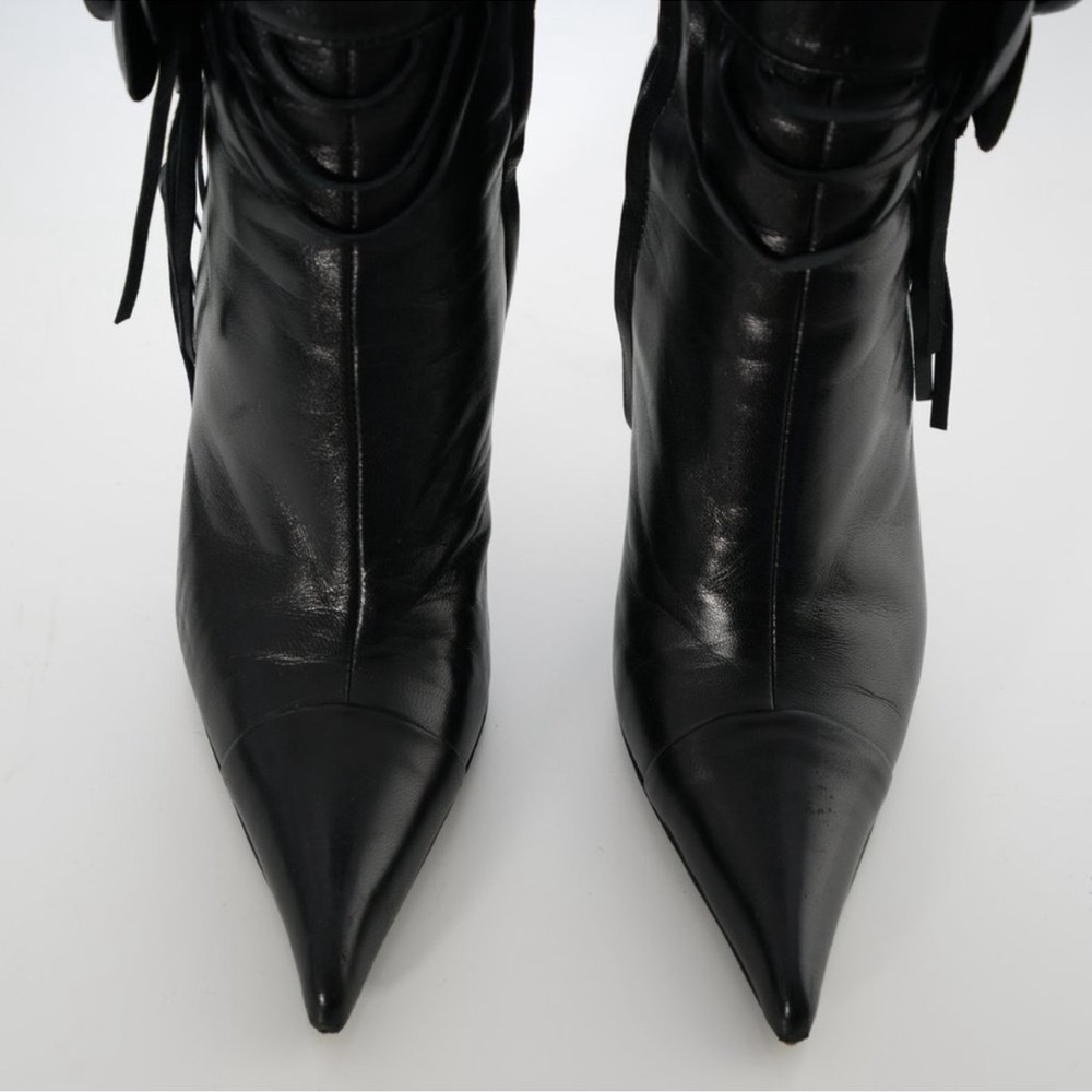 Giuseppe Zanotti Sexy Boots with flower - Picture 4 of 12